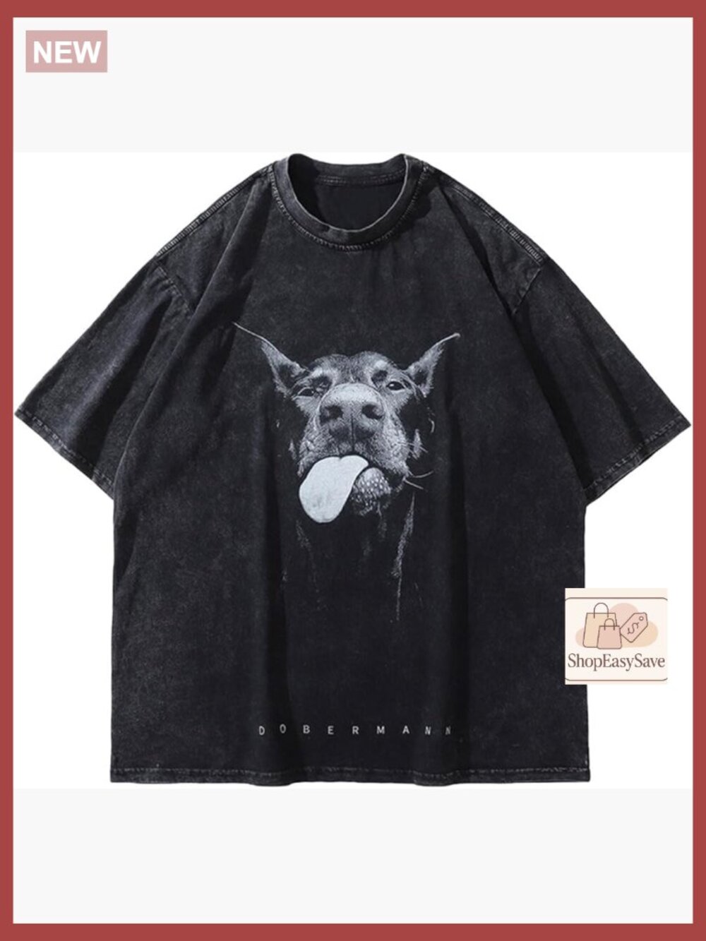 Oversized Vintage Graphic Tee Unisex Cotton Streetwear Casual Loose Fit